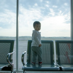 QinHui's First Flight